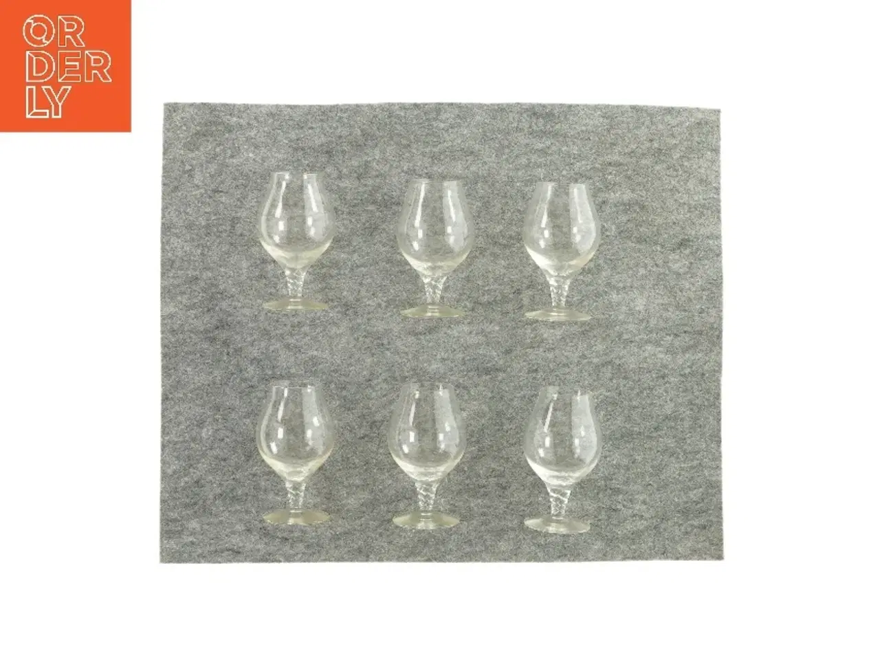 Billede 1 - håndlavet Cognac glas 6 styk