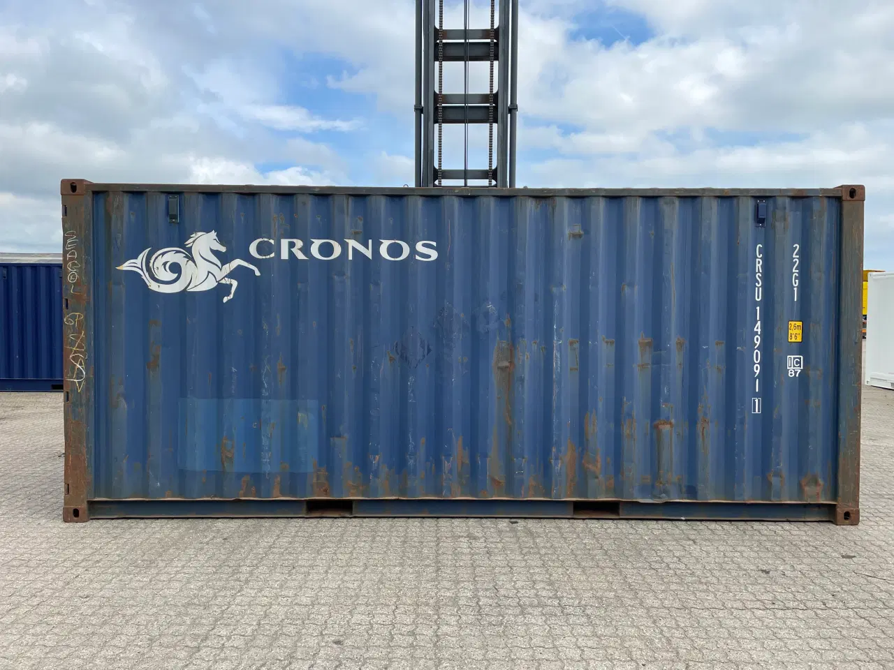 Billede 3 - 20 fods Container- ID: CRSU 149091-1