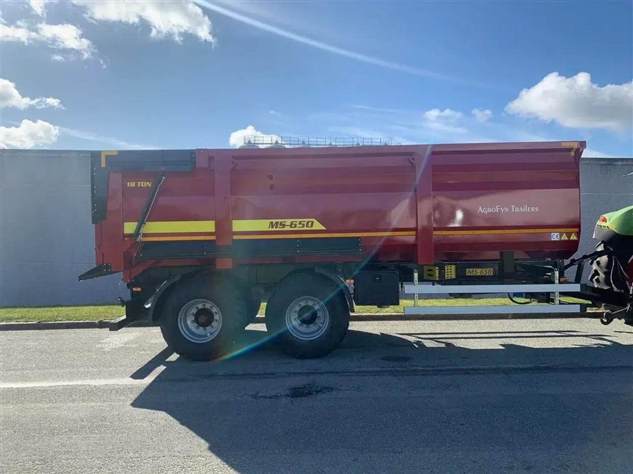 Billede 2 - Agrofyn Trailers 18 tons bagtipvogn