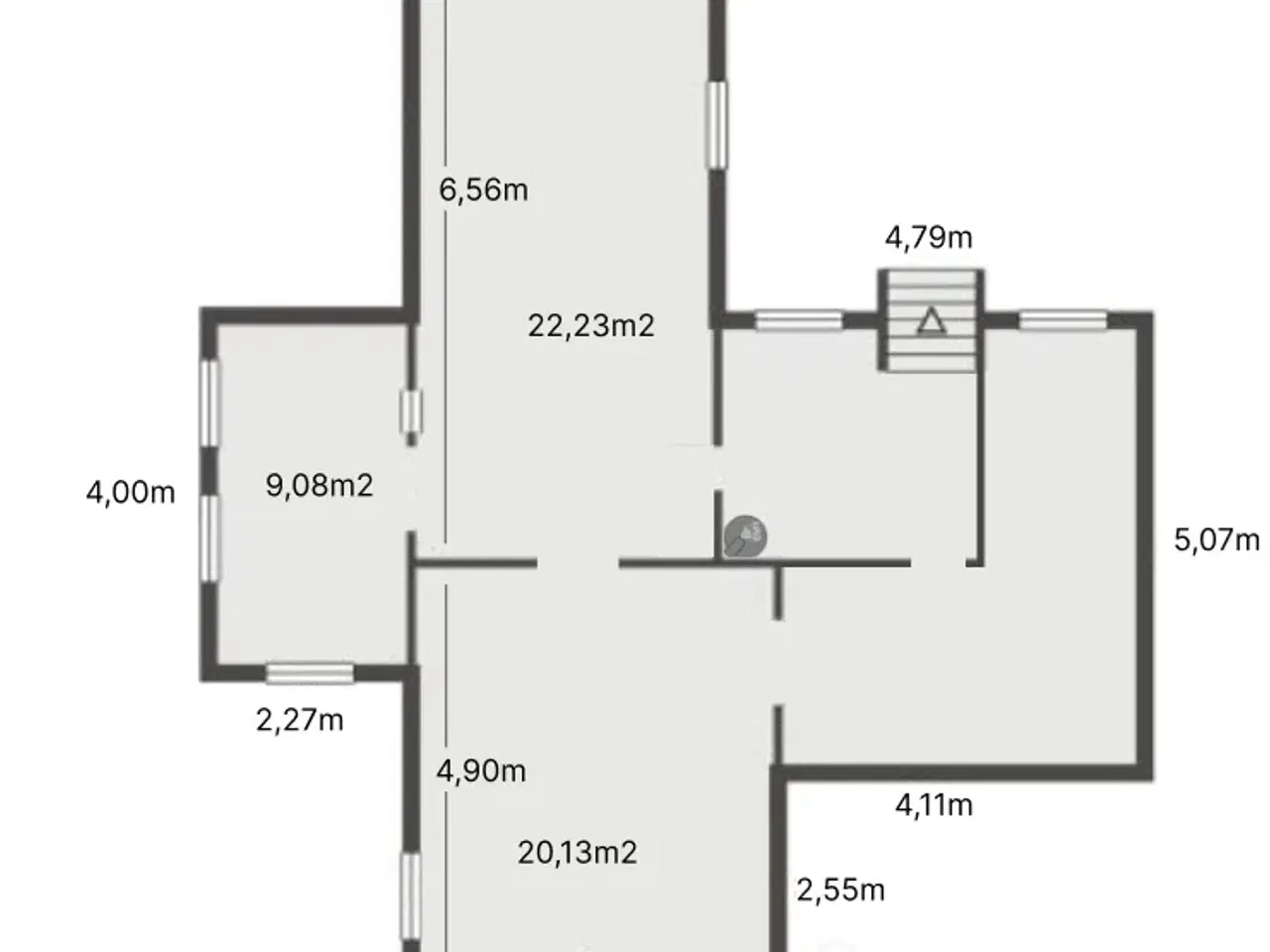 Billede 7 - Synligt butik/kontorlejemål ved Slotssøen – Fredericiagade 18. st., Kolding