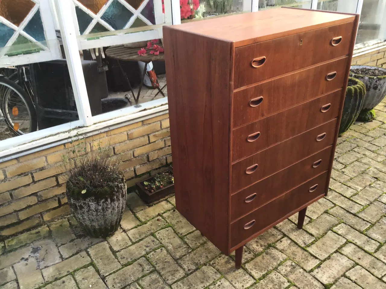 Billede 3 - Teaktræ kommode gammel 