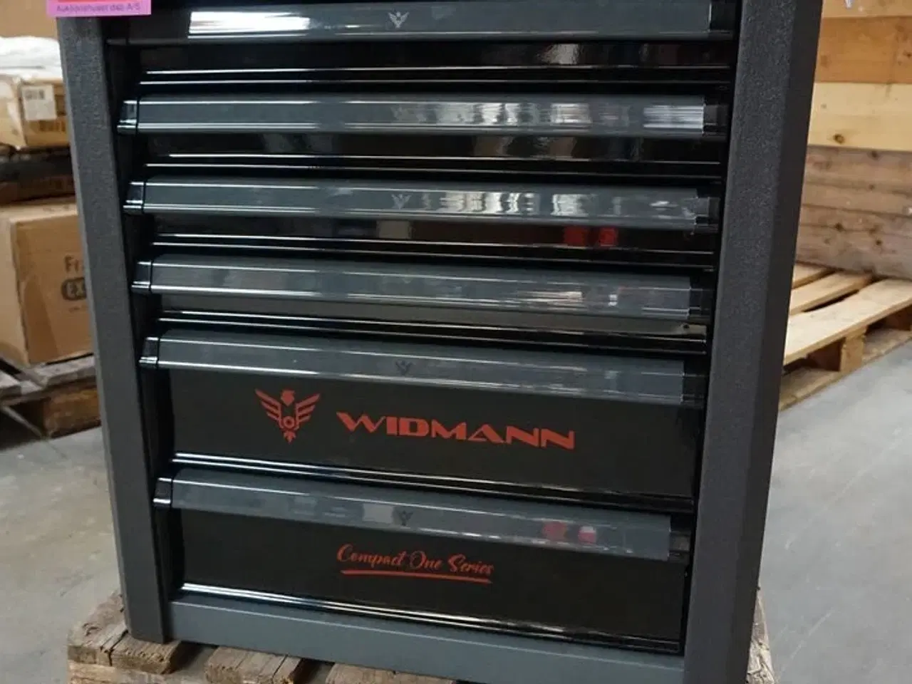 Billede 10 - Widmann Compact one værktøjsvogn. Syv skuffer inkl. værktøj