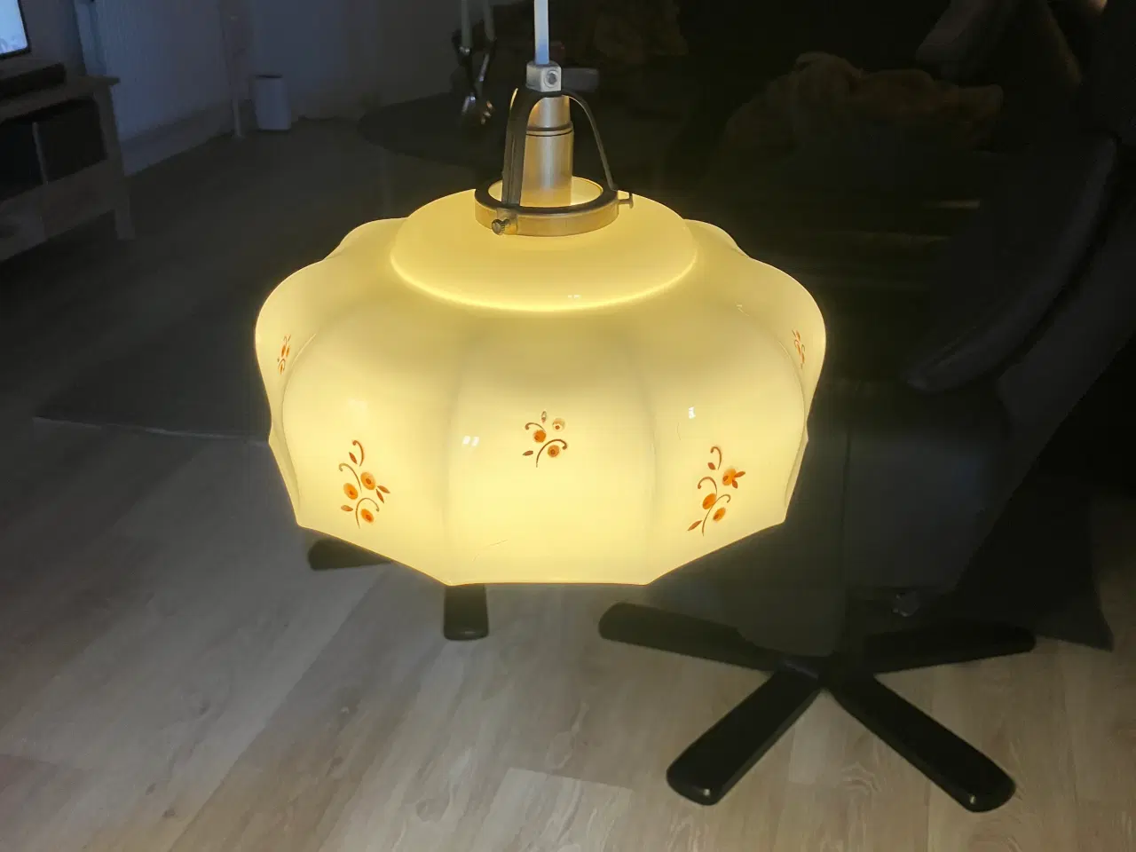 Billede 1 - Vintage Paraply glaspendel