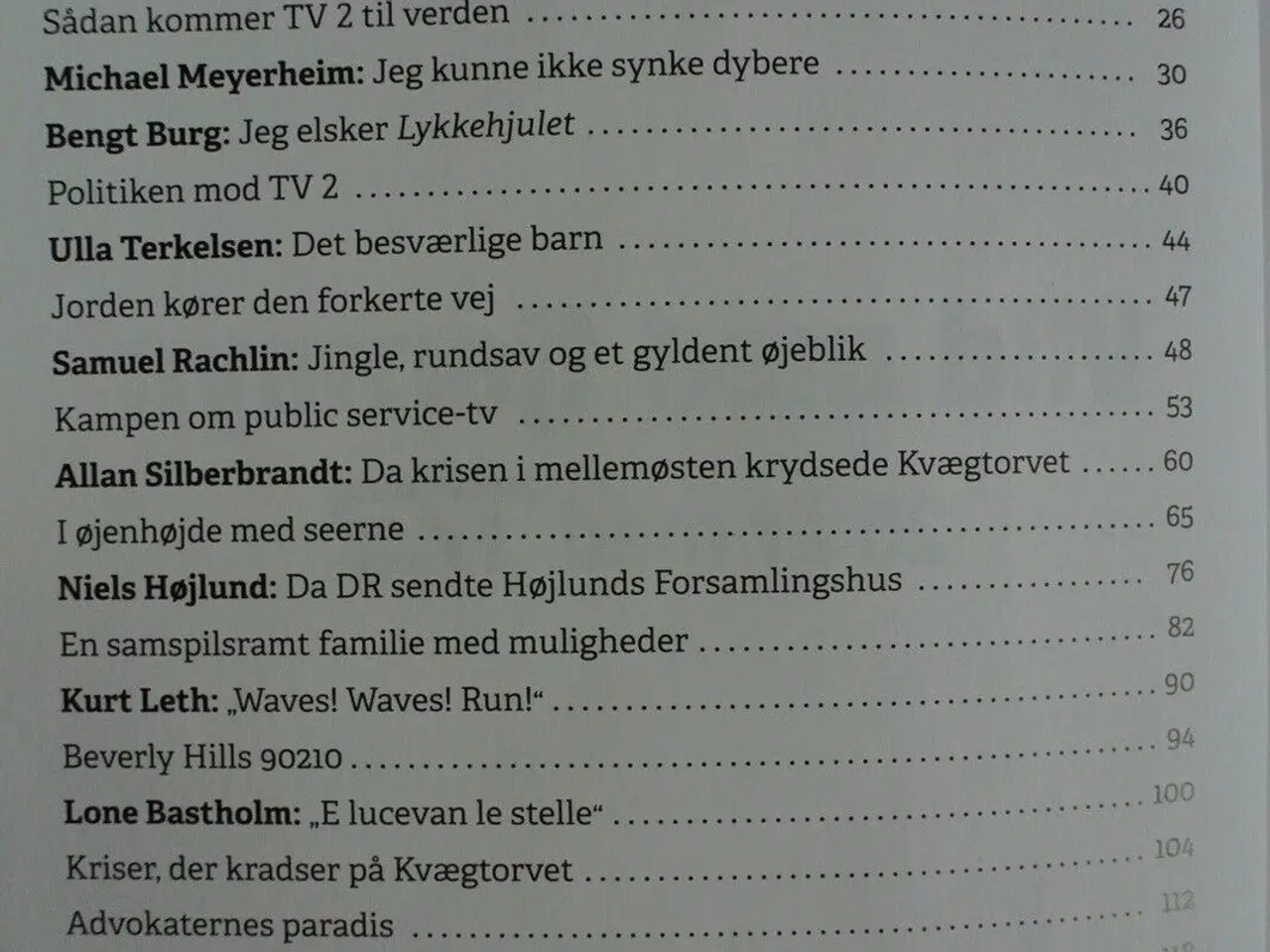 Billede 2 - vild med fjernsyn - 25 år med tv2, af anders kraru