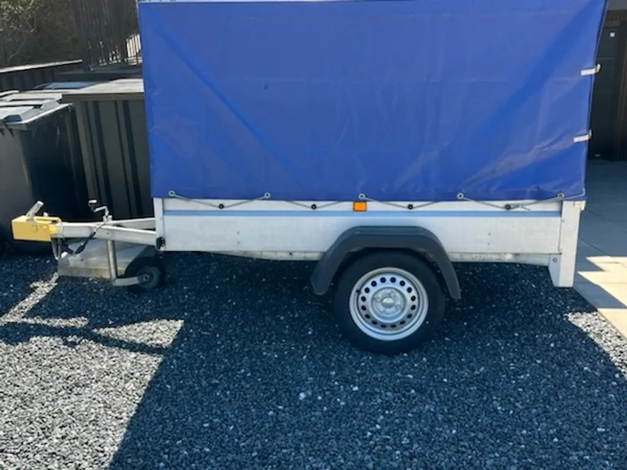 Billede 1 - Harald Nyborg Branford trailer med høj presenning 