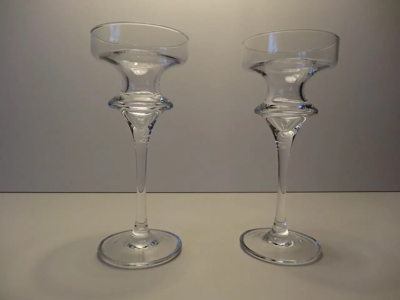 Billede 1 - Lysestager i glas fra Iittala