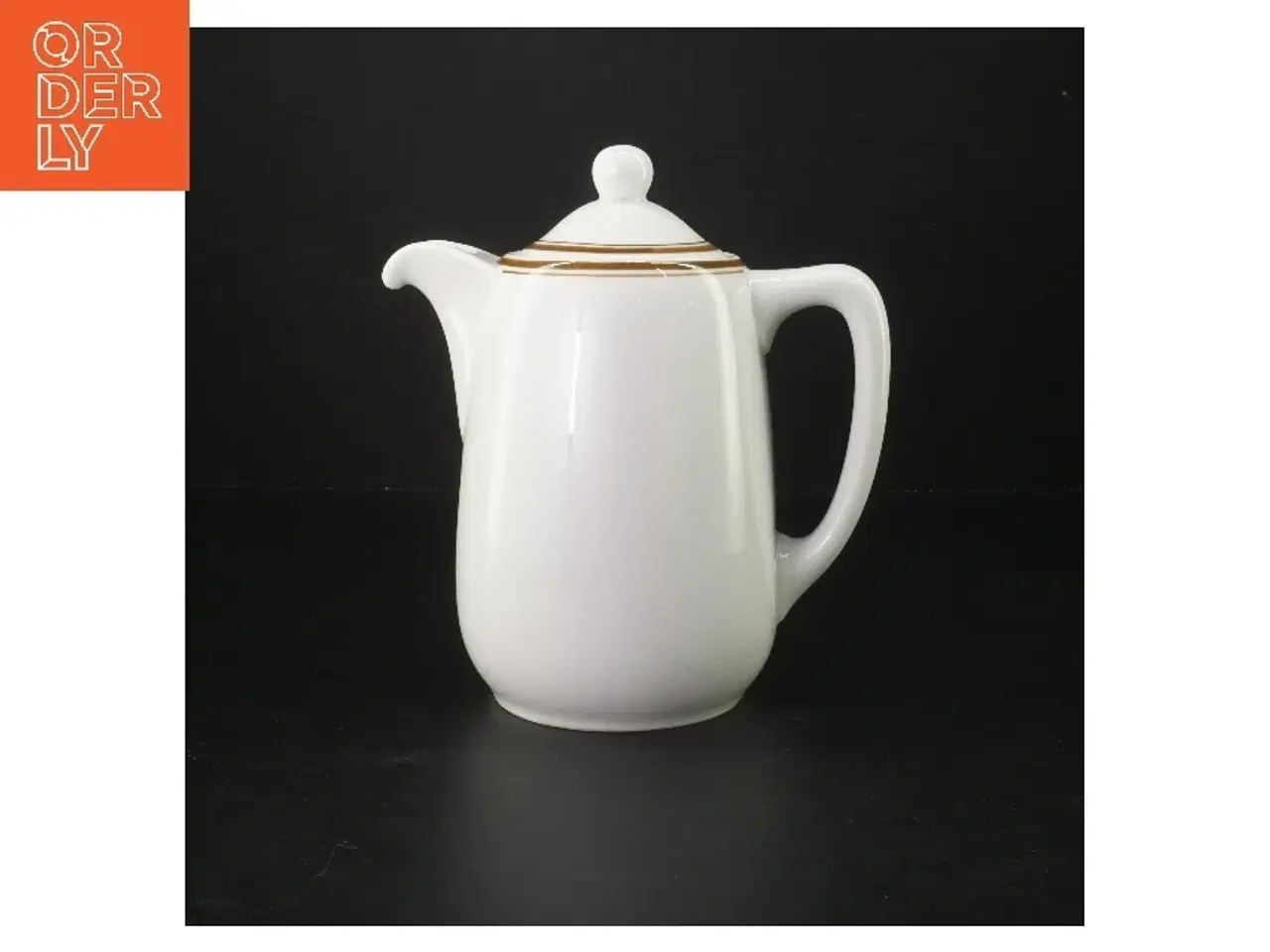 Billede 1 - Vintage kaffekande i jernporcelæn (str. 20 cm)