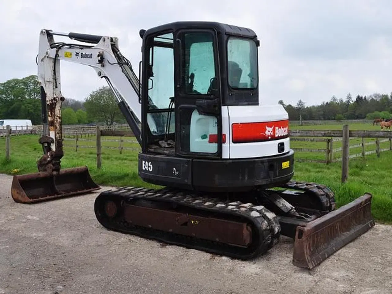 Billede 6 - Minigraver - BOBCAT E45