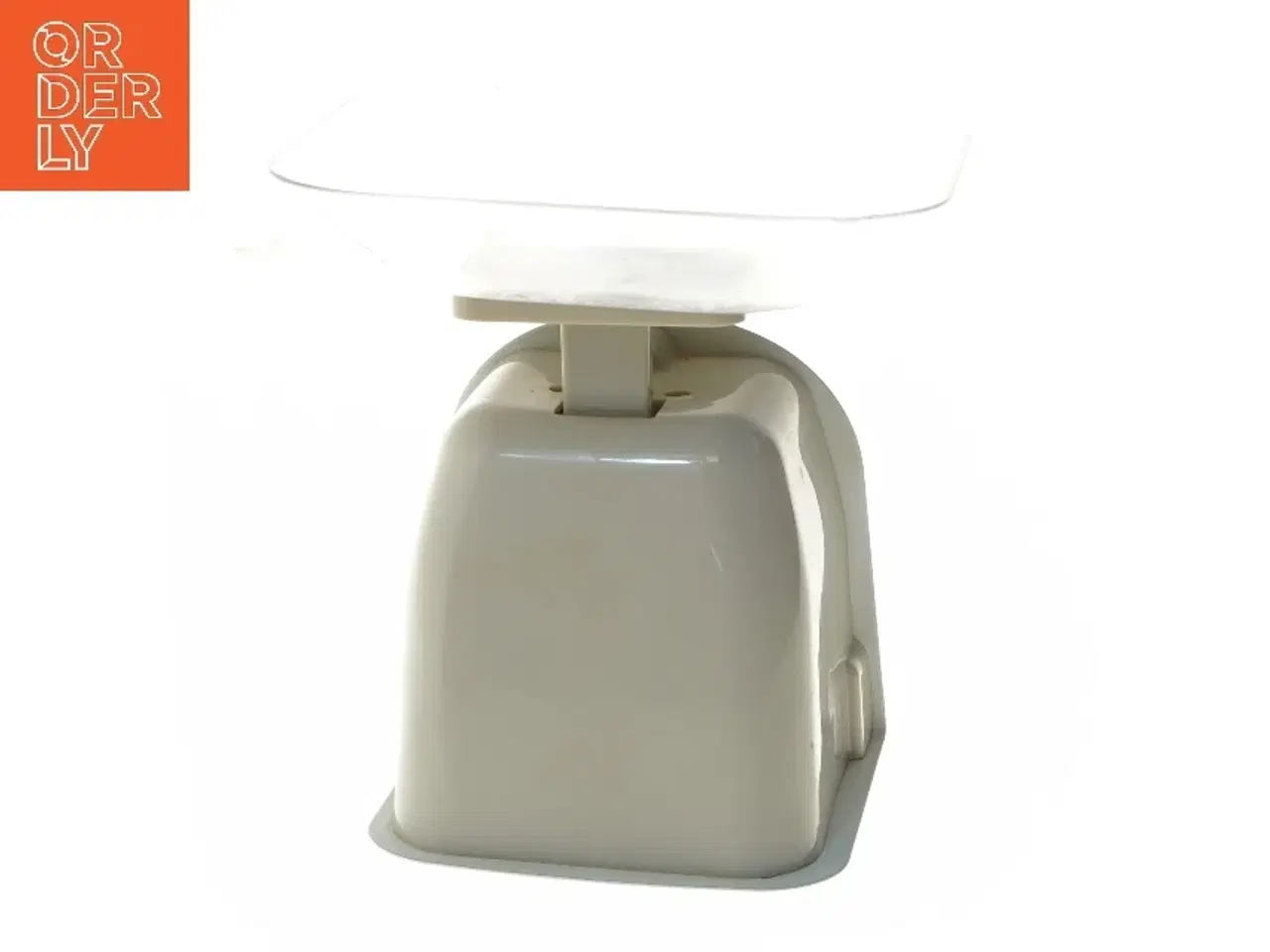 Billede 3 - Gammeldags køkkenvægt 5kg, flot stand (str. 19 cm)