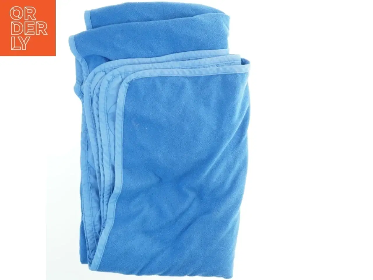 Billede 2 - Blå fleece tæppe (str. 118x200 cm)