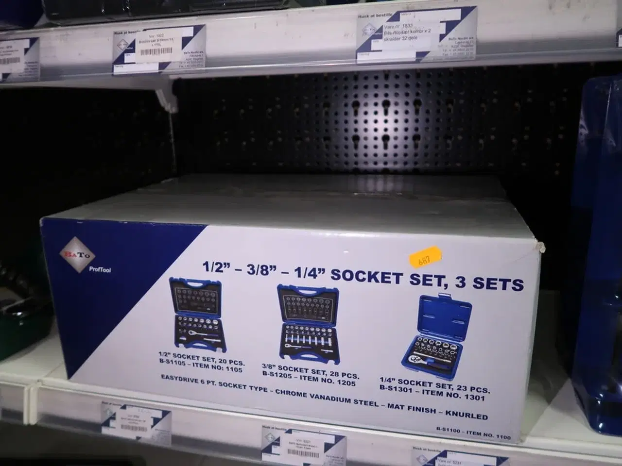 Billede 1 - Topnøglesæt BATO