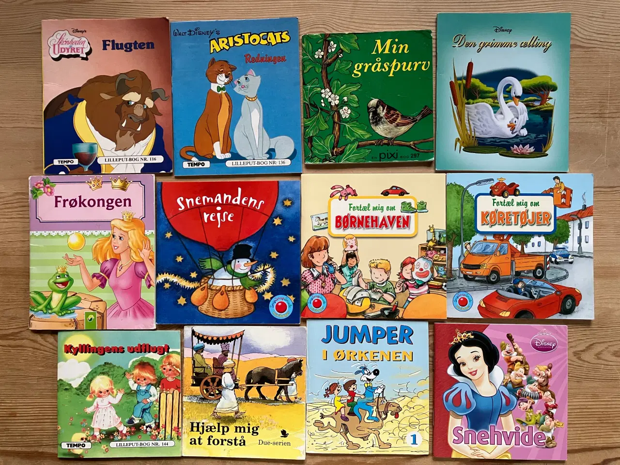Billede 3 - 5 x 12 børnebøger, Lilleput, Disney m.m.