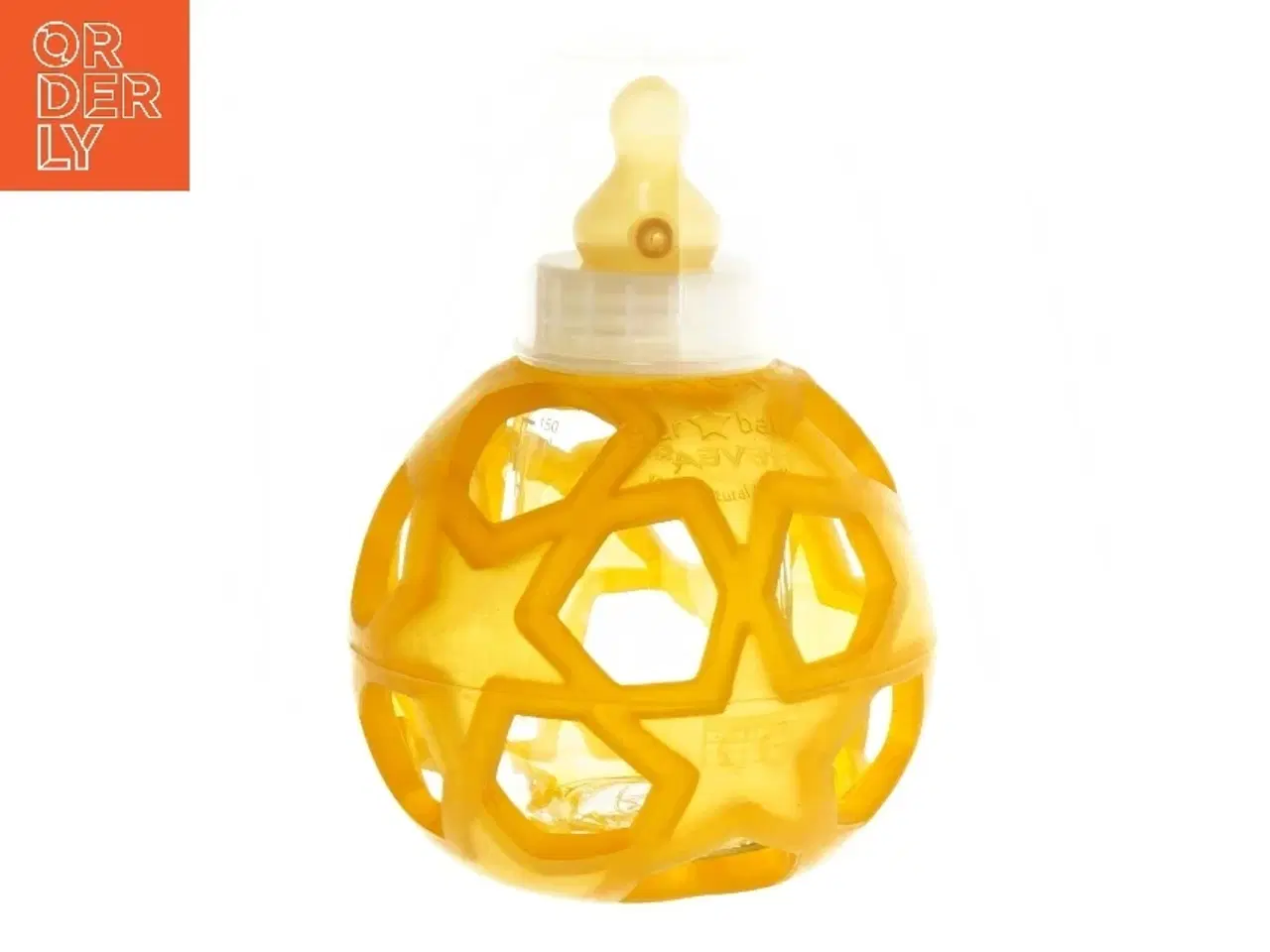 Billede 1 - Babyflaske med silikonestøtte fra Hevea (str. 150 ml cm)