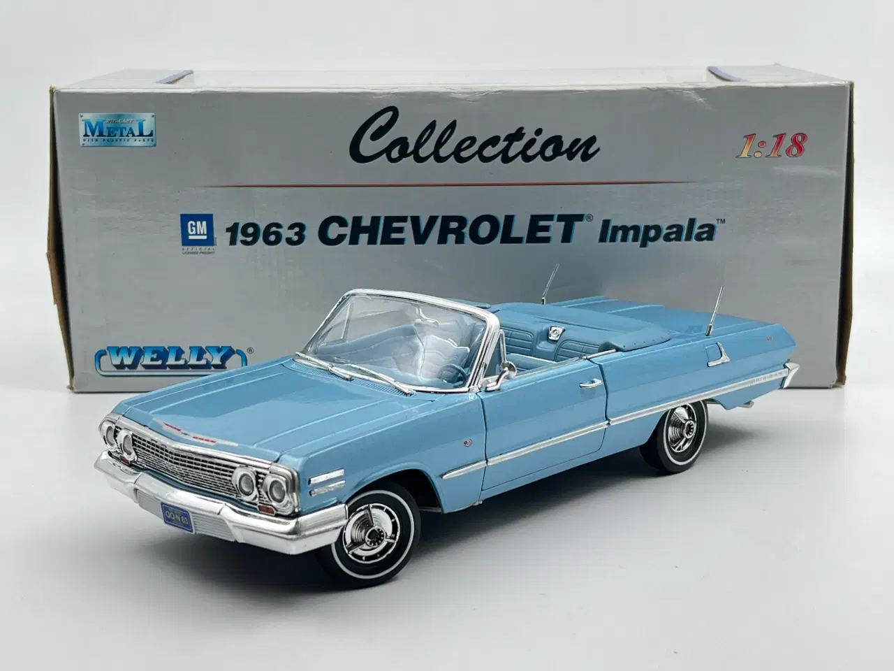 Billede 1 - 1963 Chevrolet Impala SS Convertible 1:18