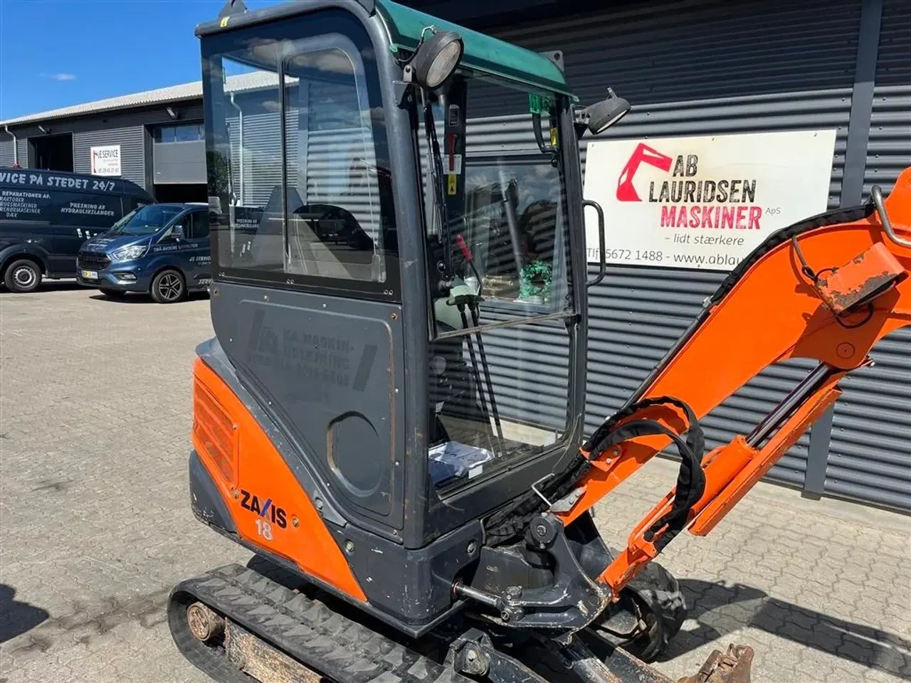 Billede 17 - Hitachi ZX 18-3 Tiltman 3 skovle