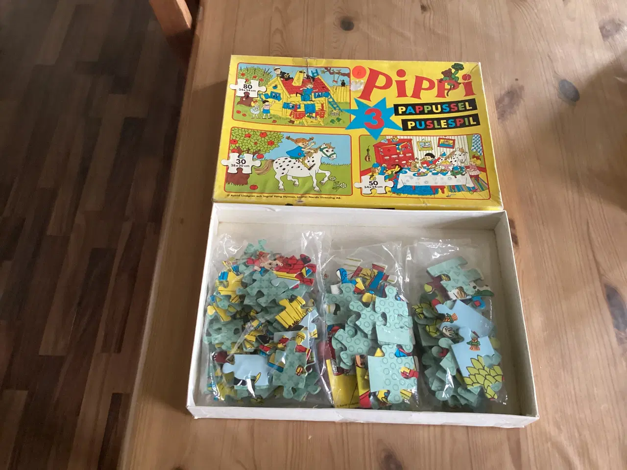 Billede 9 - Pippi Langstrømpe Bøger, Spil, Dvd, Sengetøj