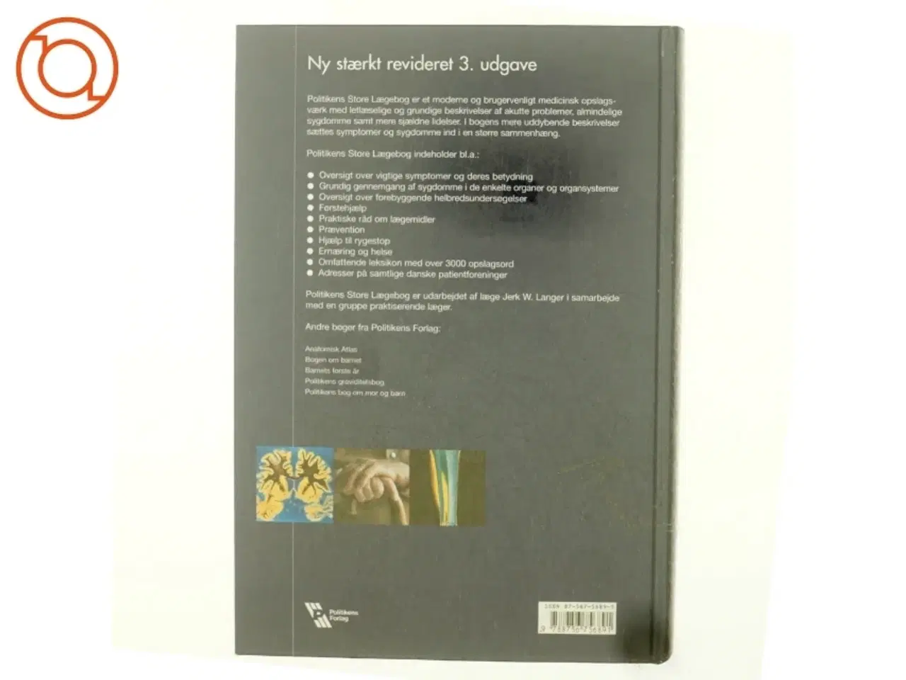 Billede 3 - Politikens store lægebog af Jerk W. Langer (Bog)