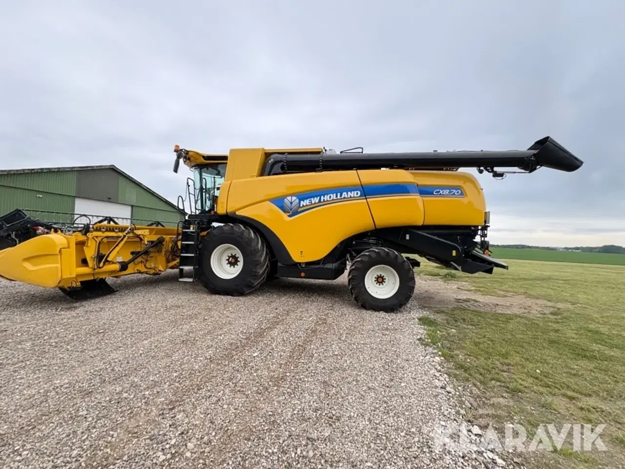Billede 10 - Mejetærsker New Holland CX8.70 med New Holland skærebord