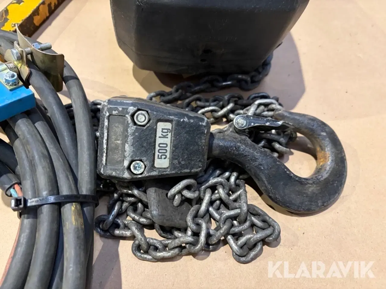 Billede 7 - Svingkran Max fodgaard 500 kg. Carl Stahl 620 elektrisk talje