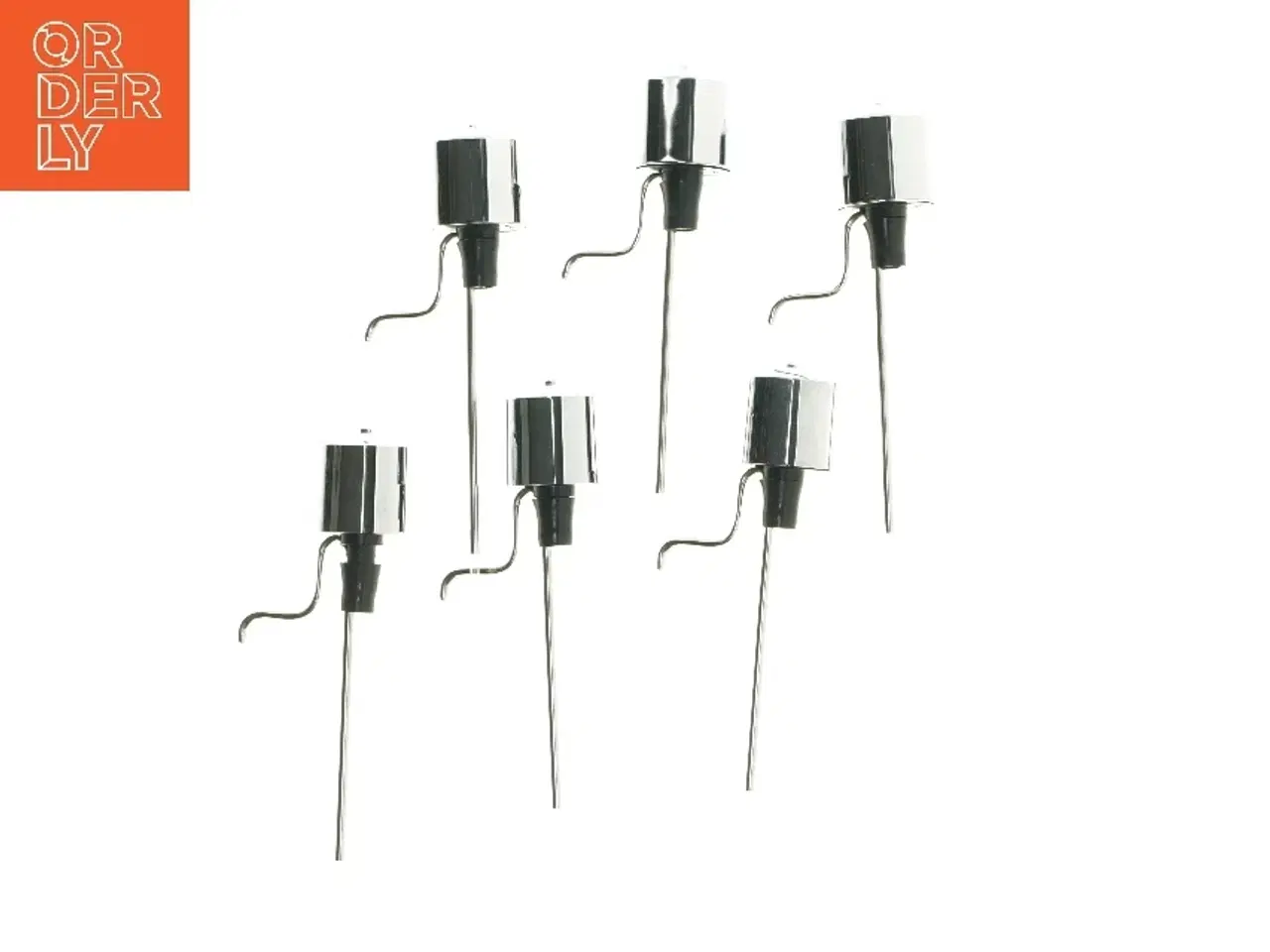 Billede 1 - Vinskænkepropper, sæt af 6 (str. 6 stk 23,5 cm)