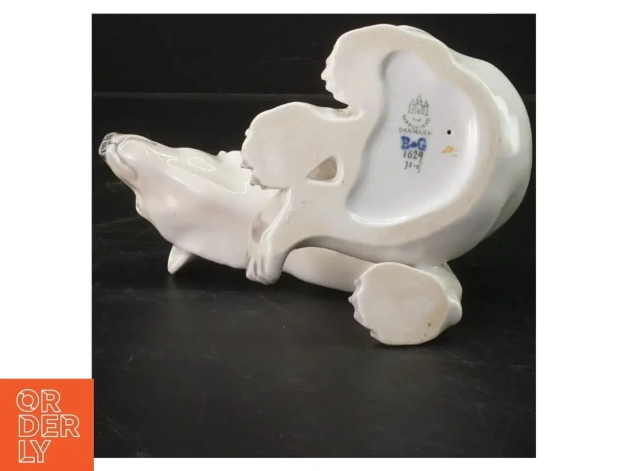 Billede 2 - Porcelænsfigur af isbjørn fra B&G (str. 20x11 cm)