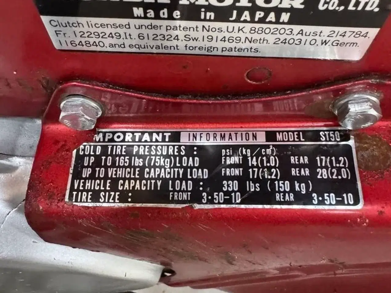 Billede 1 - Knallert HONDA DAX årg. 1973 (momsfri)