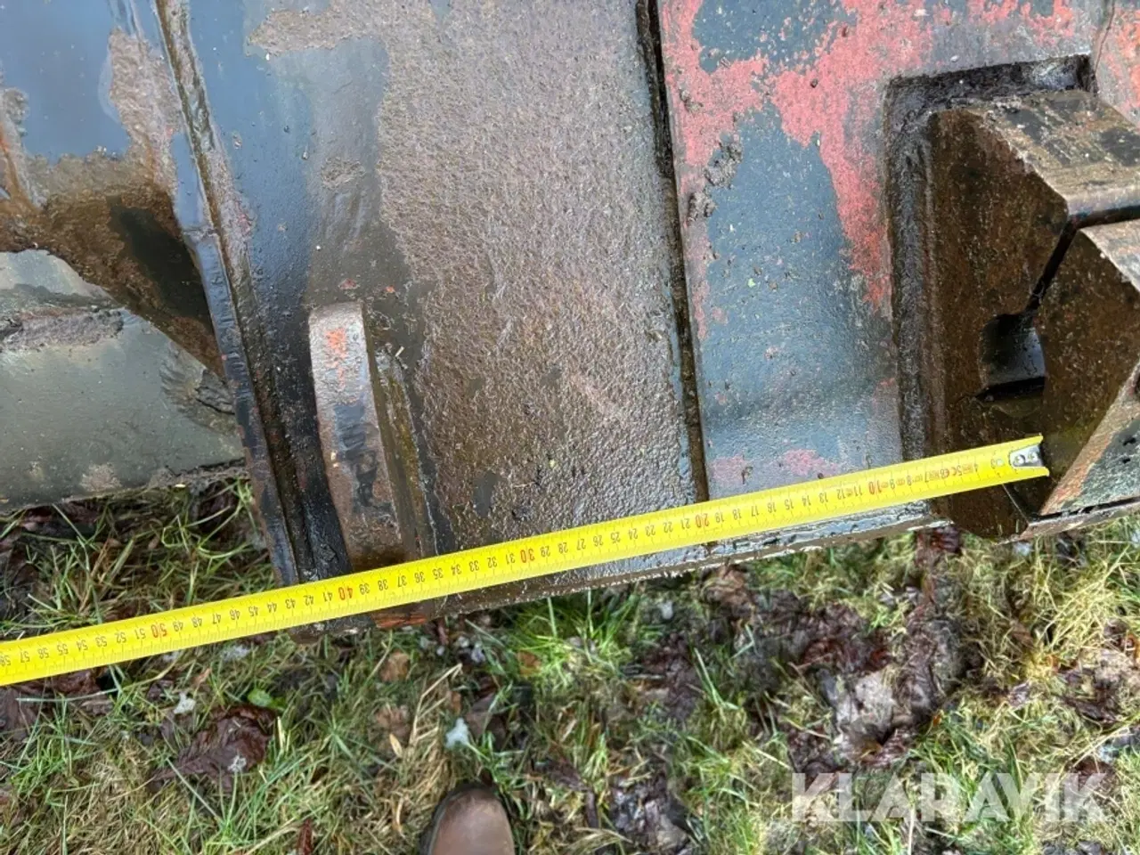 Billede 6 - Skovl med frisk skær passer til gravmaaskine 2.5 meter