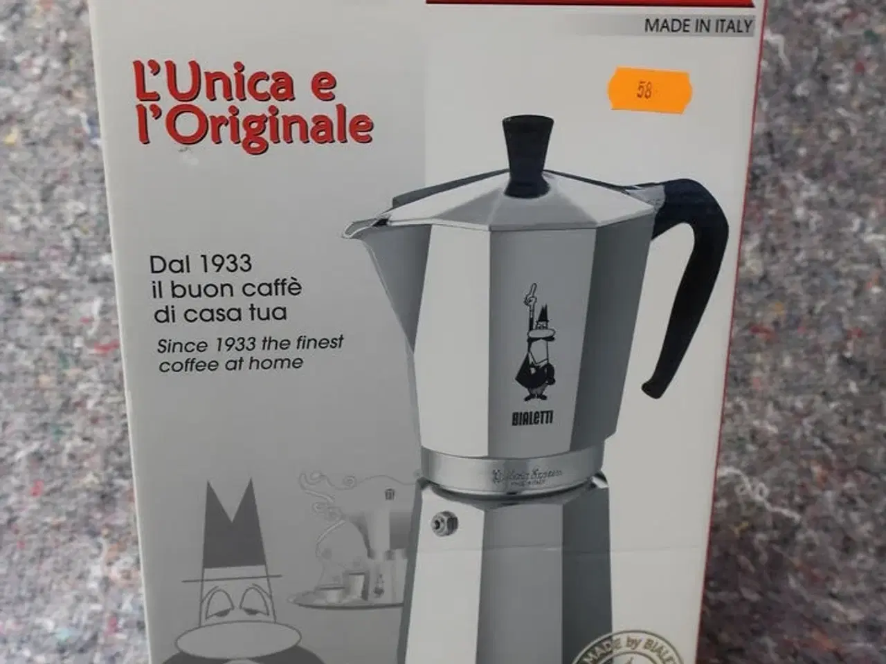 Billede 1 - Kaffekoger BIALETTI MOKA EXPRESS, 18 kopper