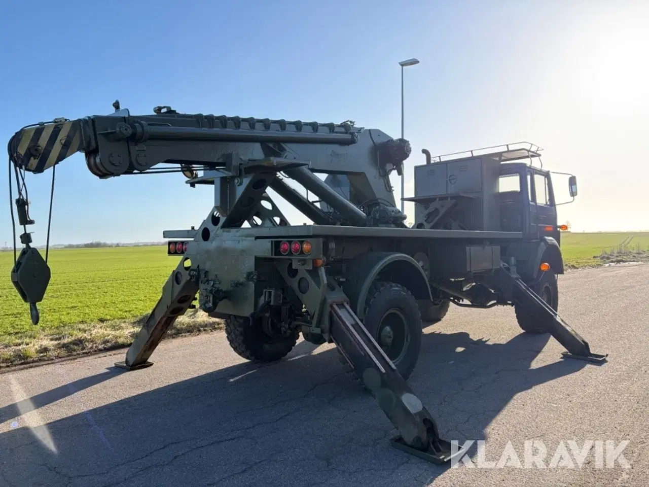 Billede 6 - Kranbil Magirus 168 4x4