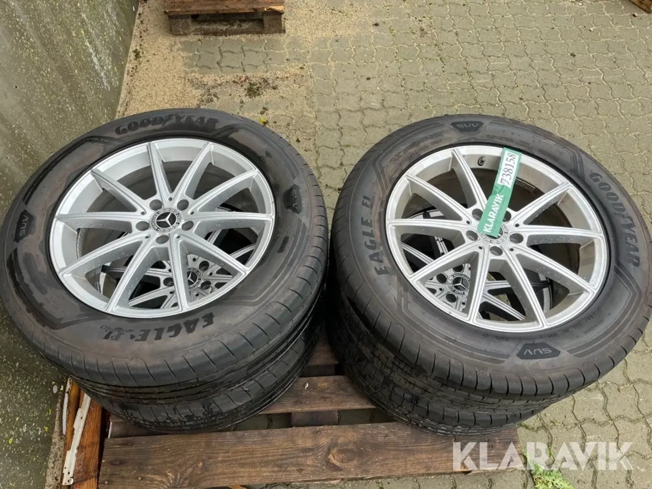 Billede 2 - Alufælge med dæk Mercedes GLE 360 D