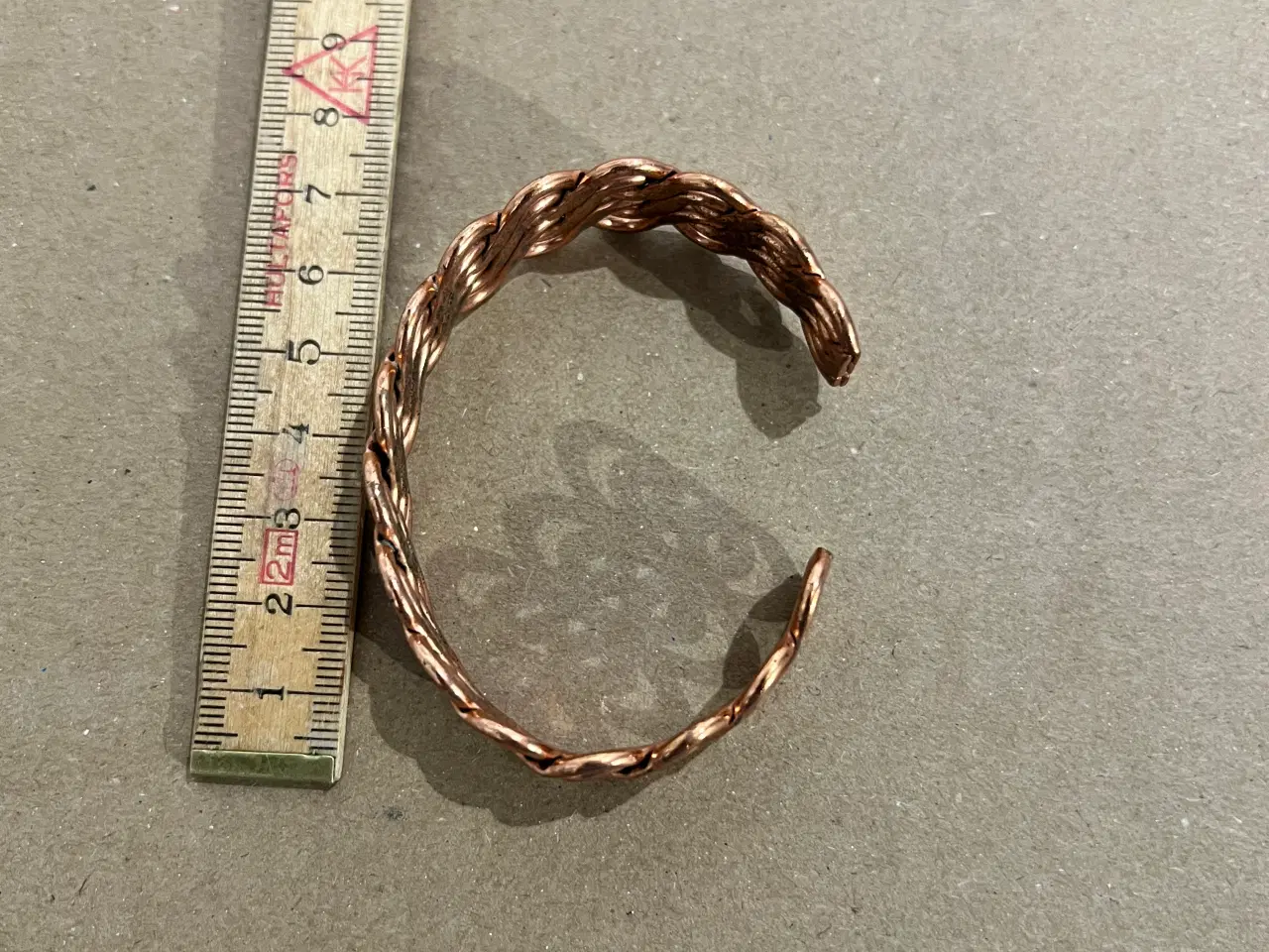 Billede 1 - Kobber armbånd  kan justeres