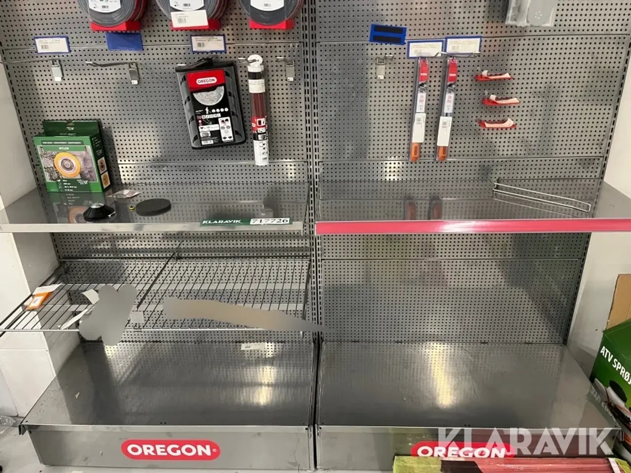 Billede 3 - Display/udstilling reol 2 fag