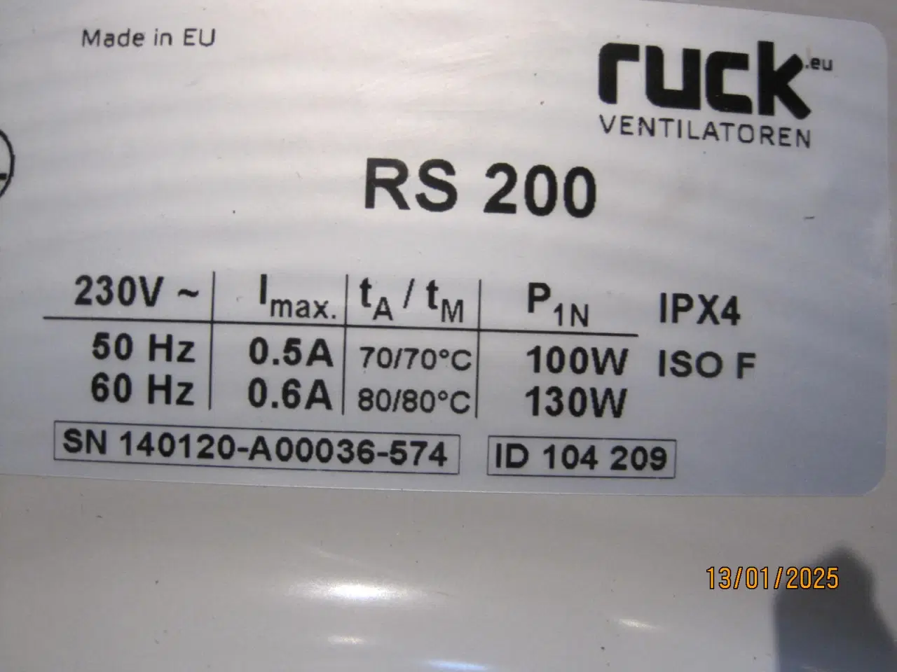 Billede 4 - Kanalventilator