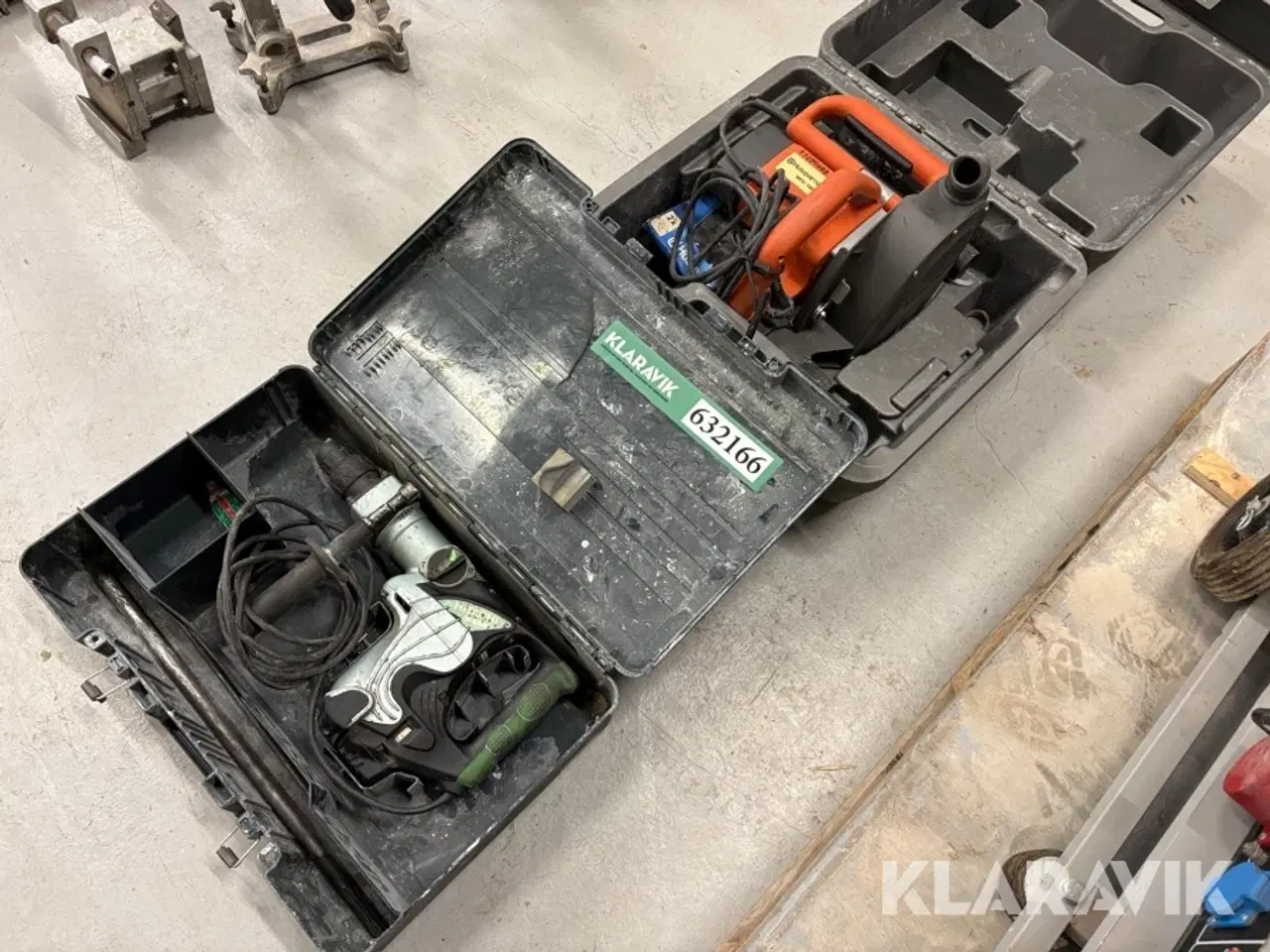 Billede 1 - Rilleskære Borehammer Hitachi , Husqvarna