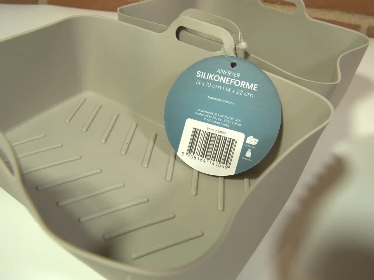 Billede 1 - Airfryer Silikoneforme, tåler maskinopvask.