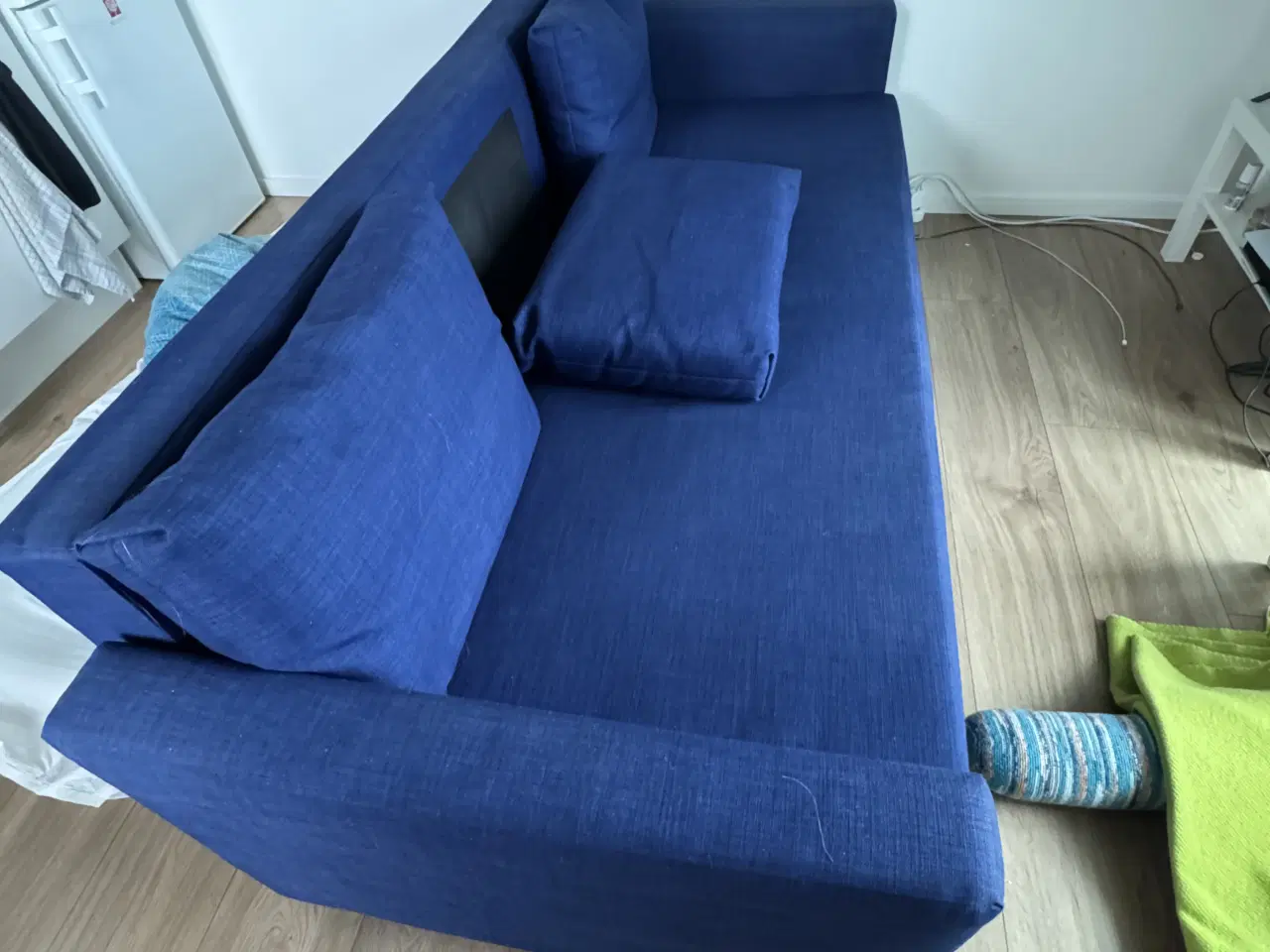 Billede 3 - IKEA FRIHETEN Blå Sovesofa