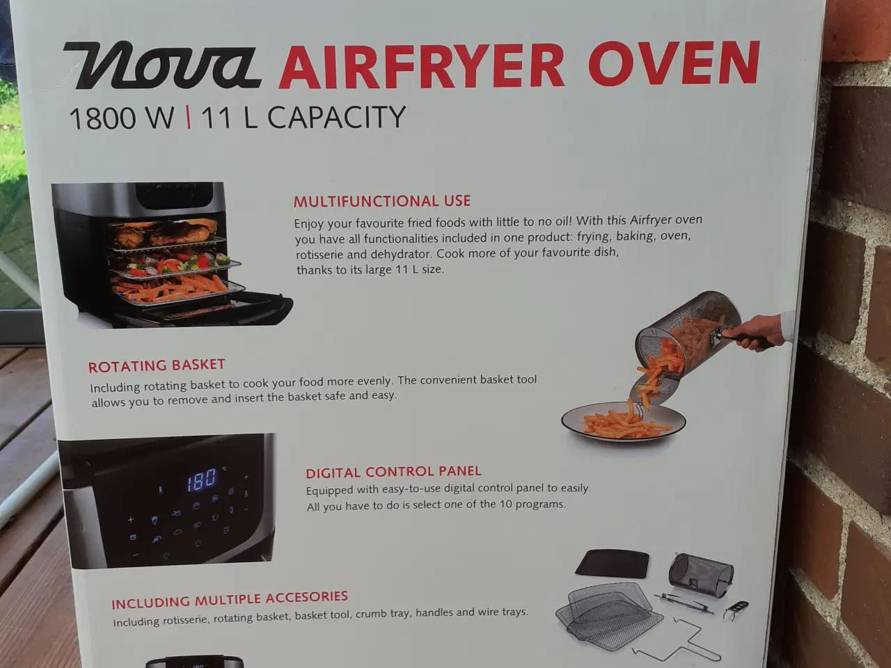 Billede 1 - Airfryer Nova oven Deluxe