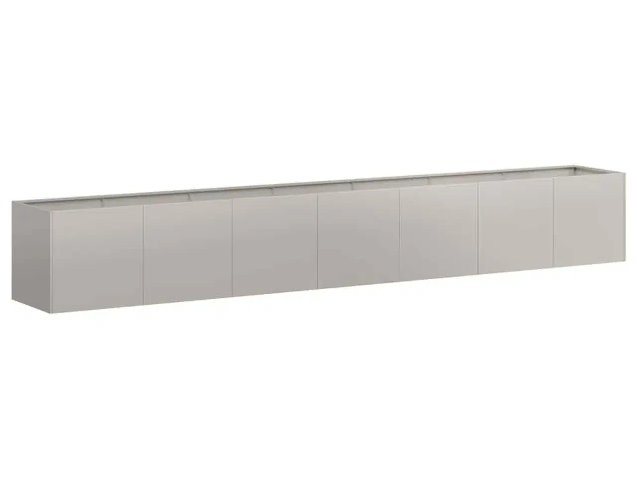 Billede 4 - Plantekasse rustfarvet 280x40x40 cm forvitringsstål