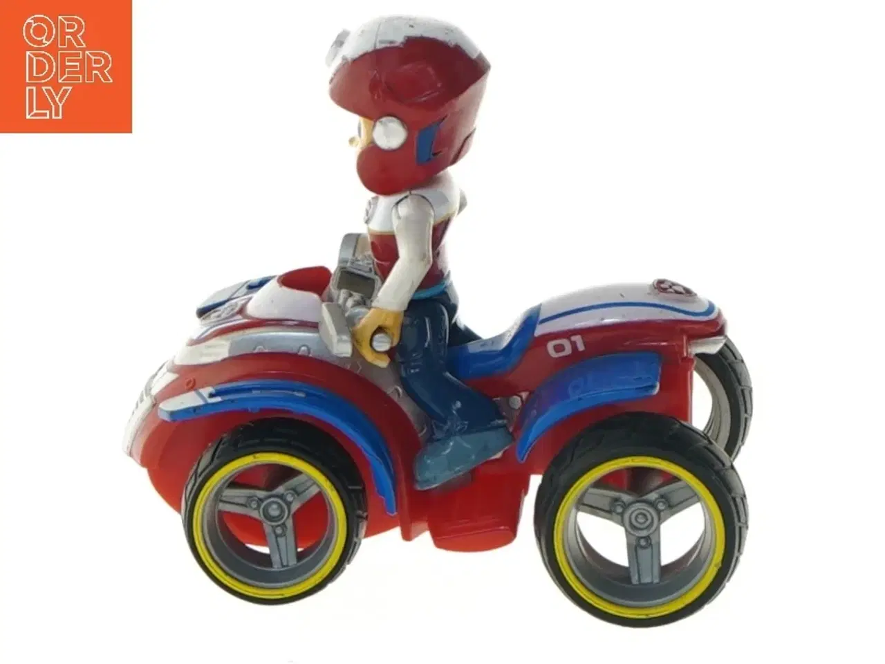 Billede 2 - Paw Patrol figur med køretøj (str. 12x8 cm)