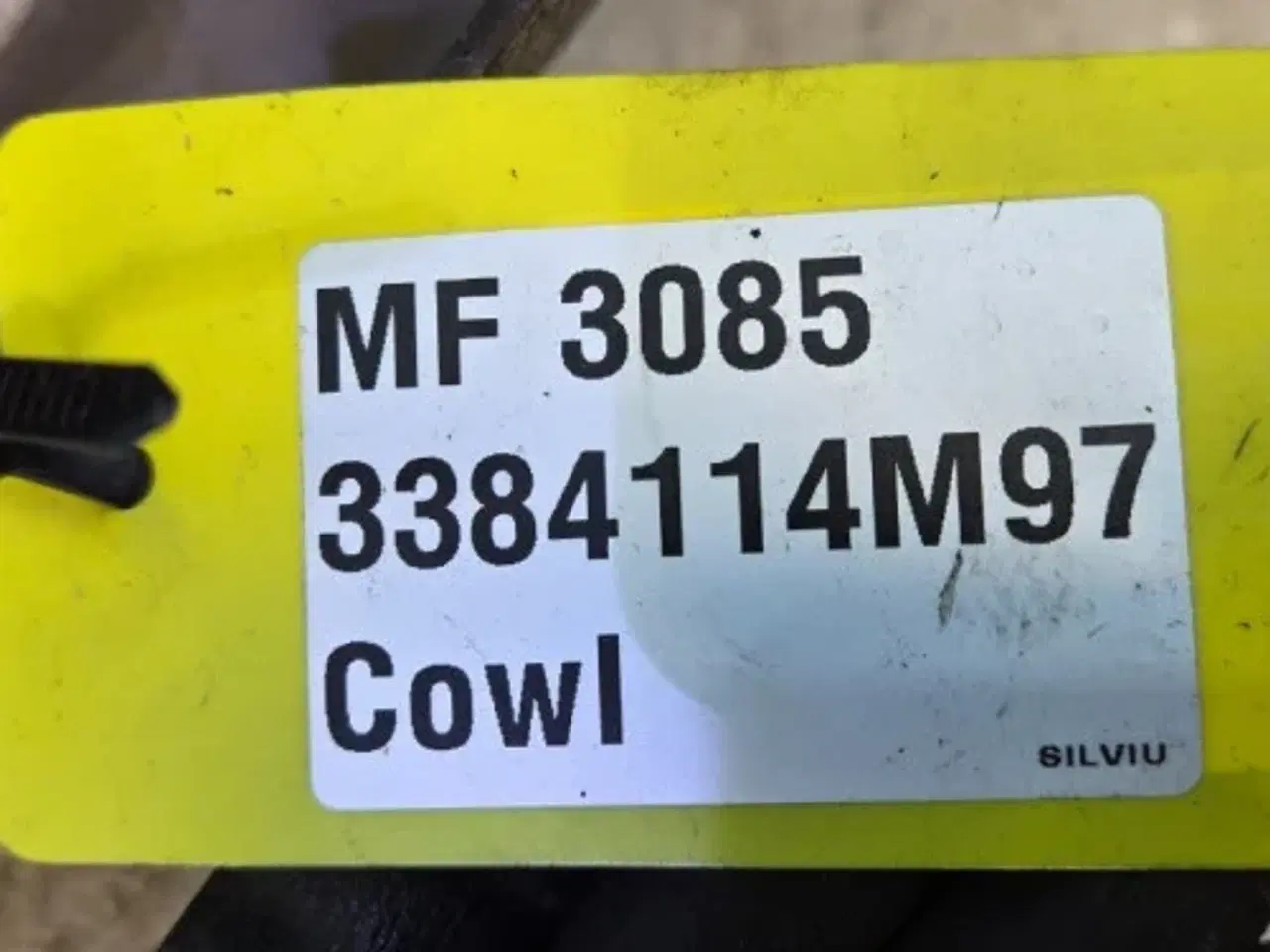 Billede 4 - Massey Ferguson 3085 Kappe 3384114M97