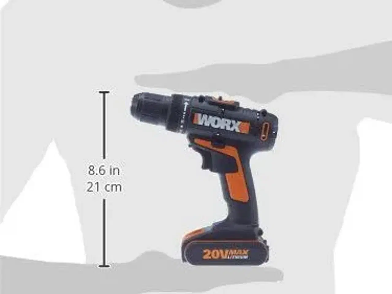 Billede 5 - WORX-WX170 Trådløs Bore- og Skruemaskine