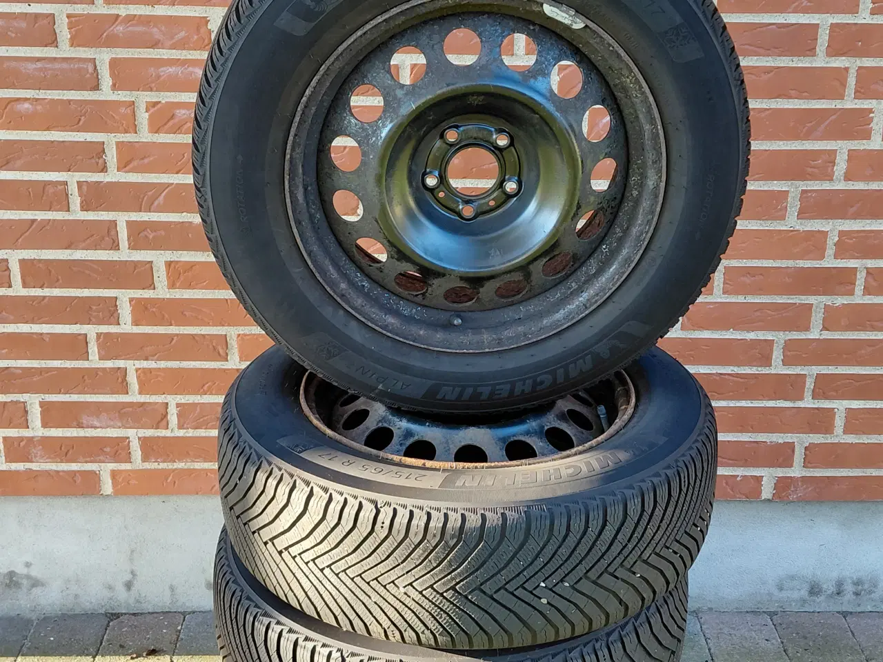 Billede 1 - Vinterhjul Michelin Alpin A7 215/65/R17