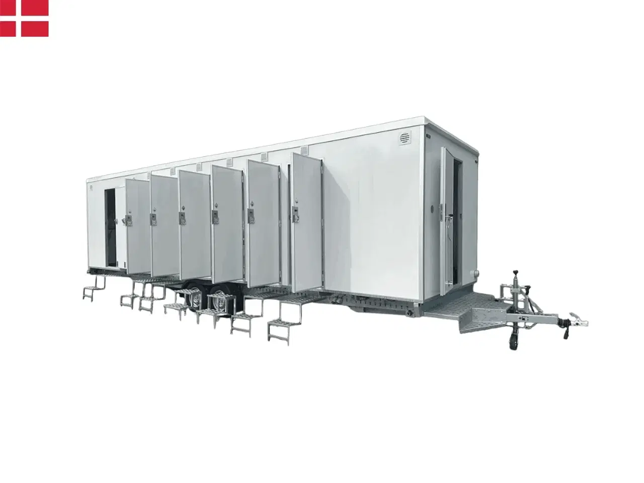 Billede 1 - Type 900: Toilet & Badvogn med 6 bad og 5 urinaler