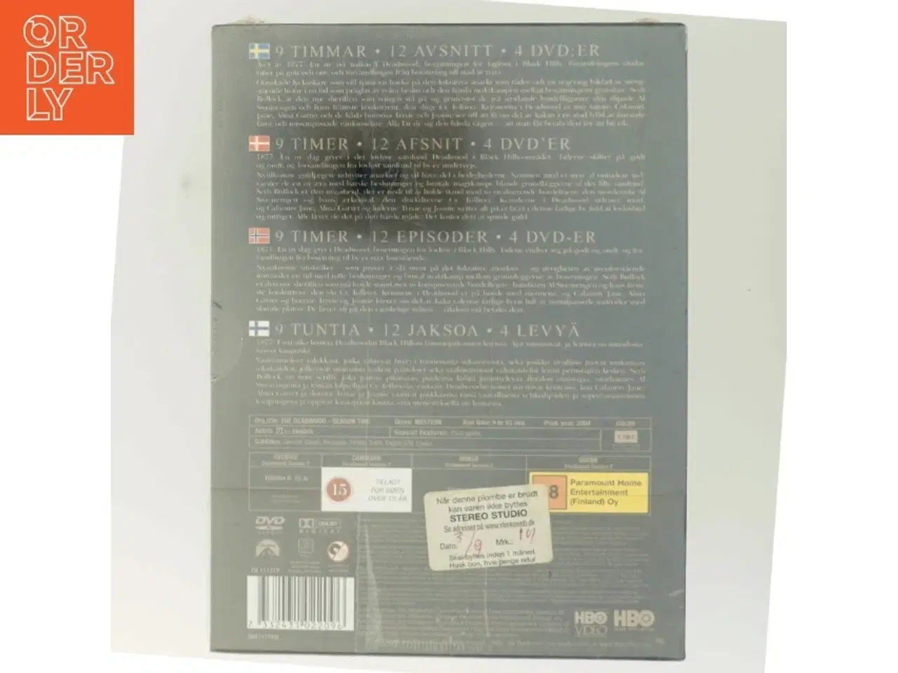 Billede 3 - Deadwood: The Complete Season 2 (DVD BOX)