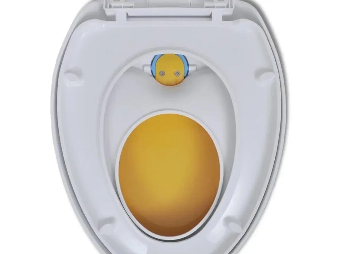 Billede 10 - Soft close-toiletsæde voksne/børn hvid og gul