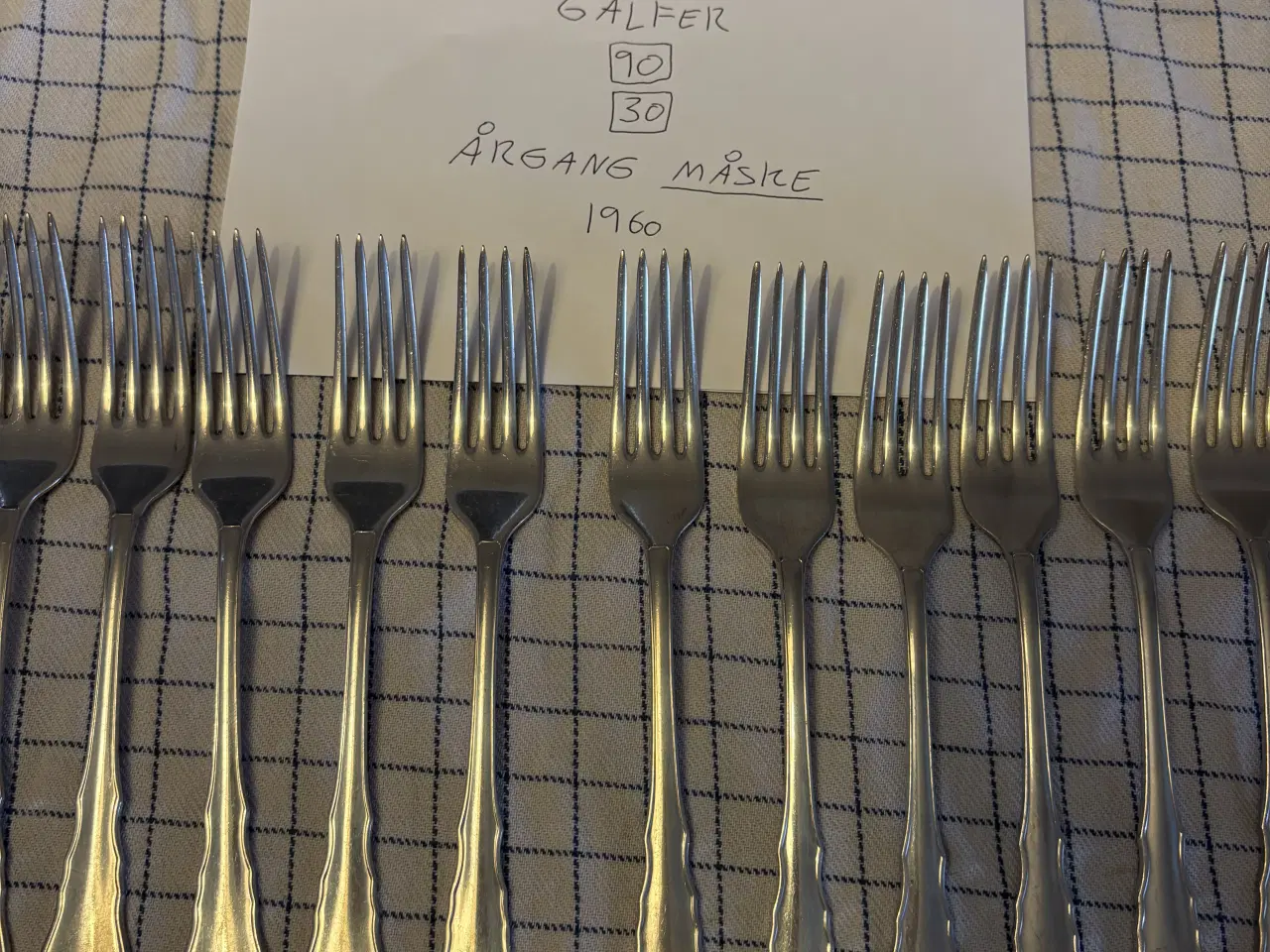 Billede 7 - Berndorf sølvbelagt bestik 12 knive og 12 gafler