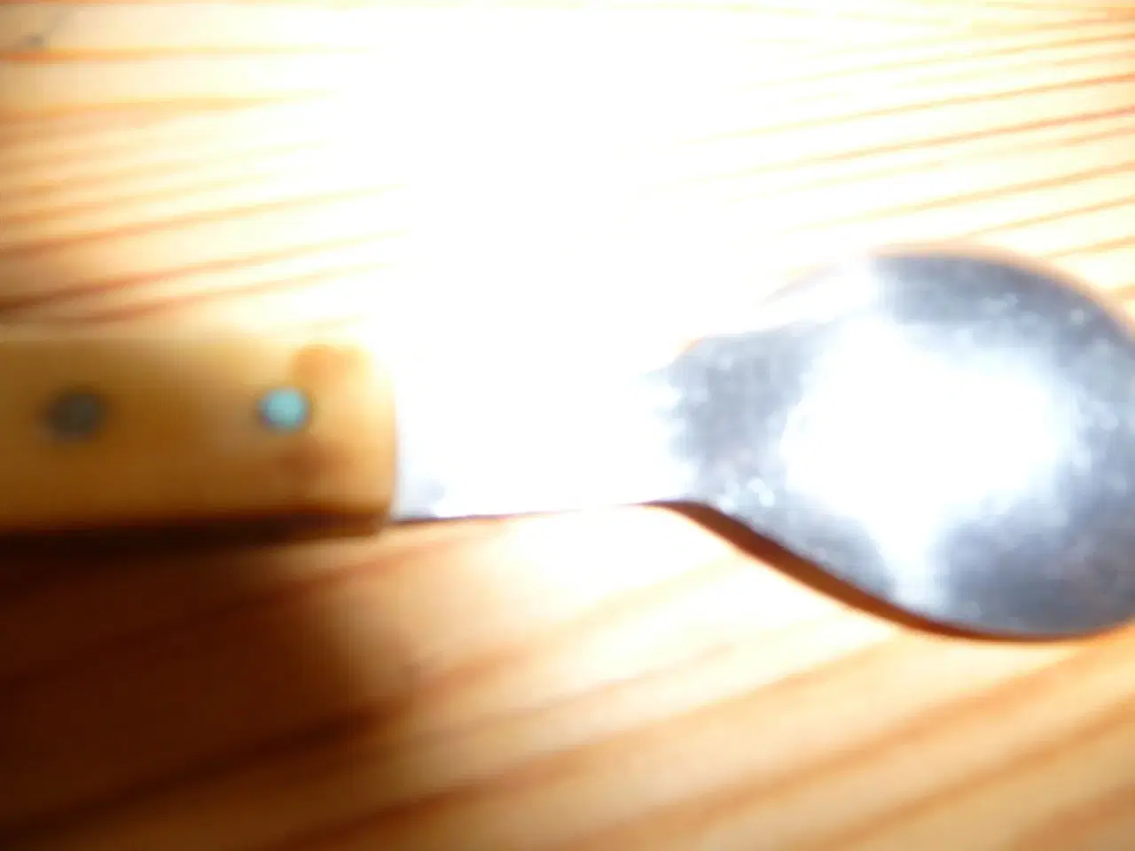 Billede 3 - lille håndlavet ske 