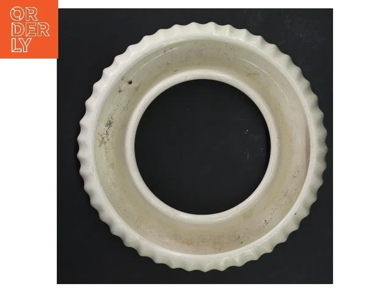 Billede 1 - Rund keramisk ring l. Hjort(str. 20 cm)