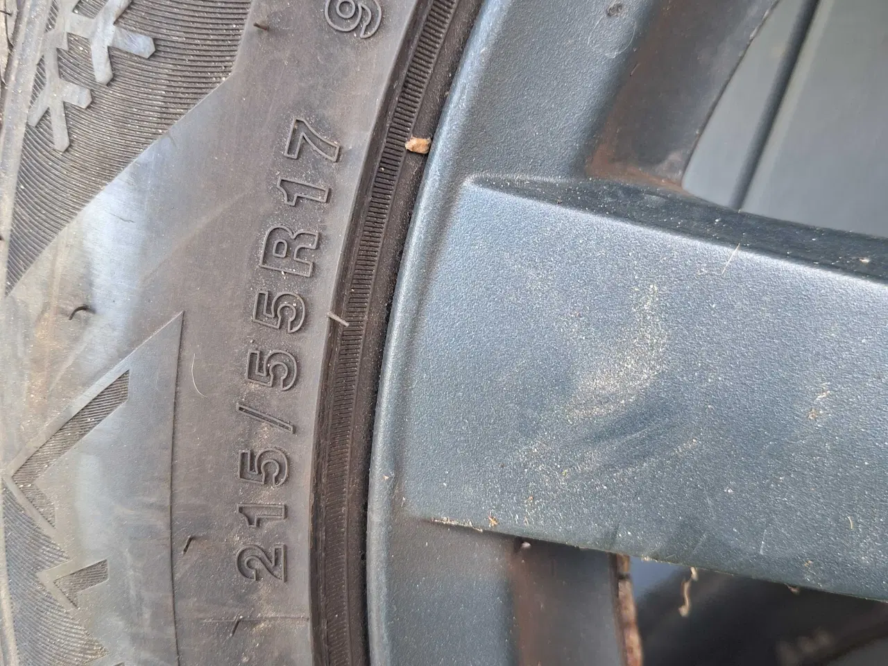 Billede 4 - Vinterdæk på alufælge. 