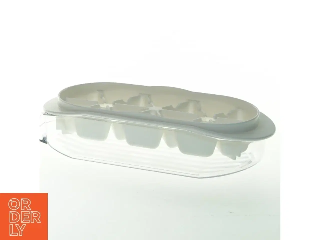 Billede 4 - Forme til fylde chokolade/ isterninger  med låg fra Tupperware (str. 21x9 cm)